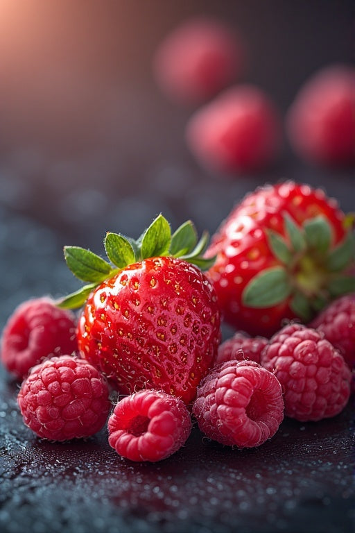 Raspberry with Strawberry